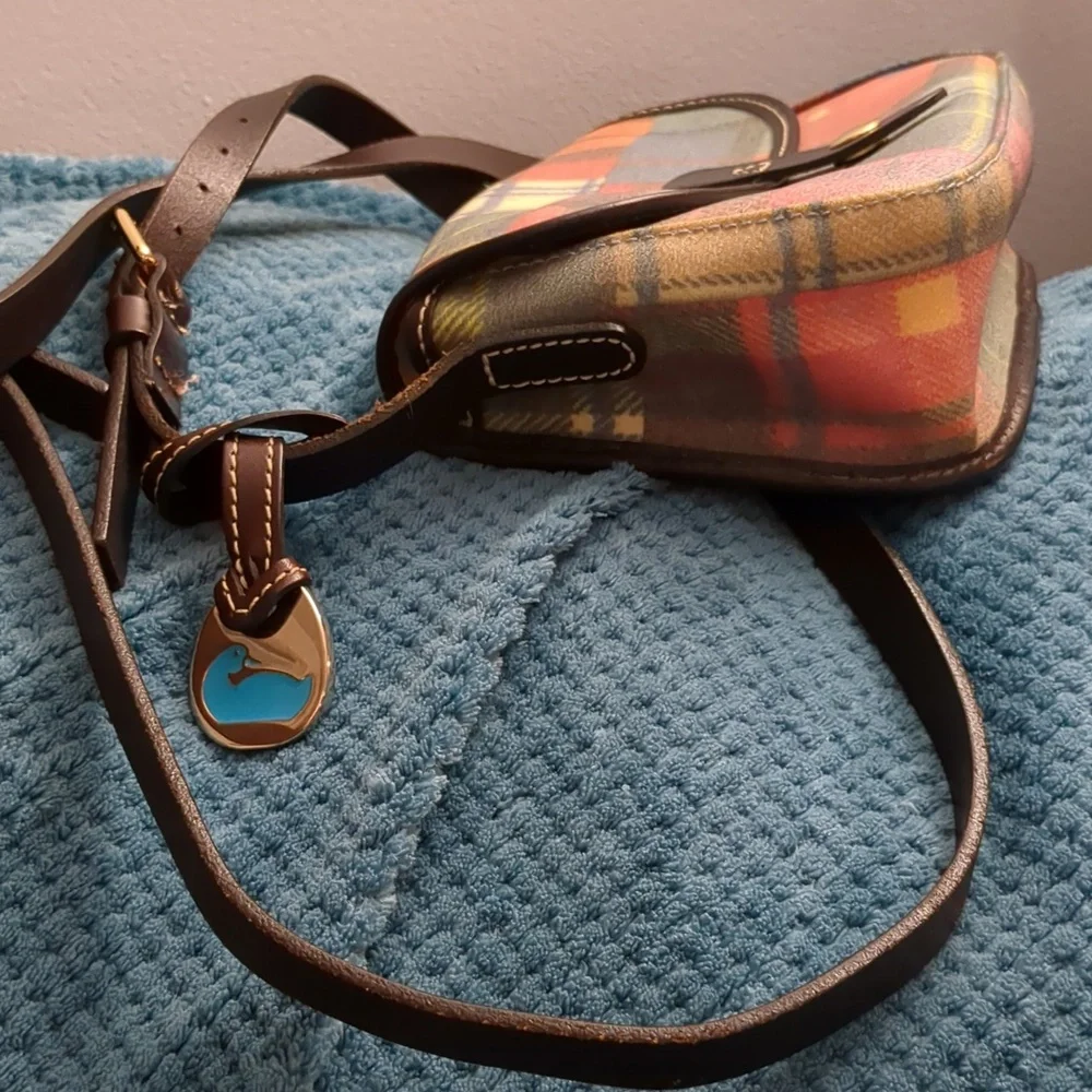 Dooney & Bourke Madras Picnic Lady Bug Crossbody - Picture 3 of 8